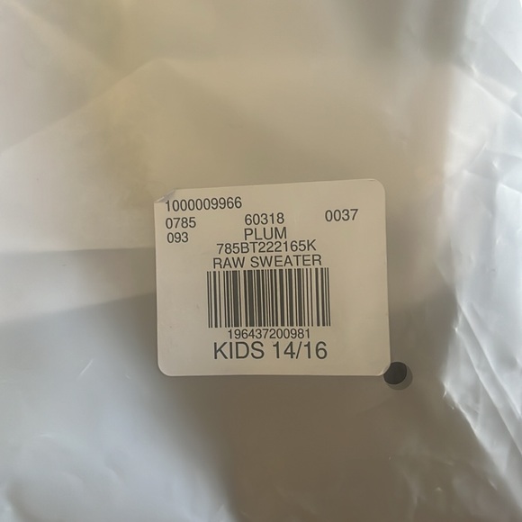 Essentials Raw Sweater Kids - Picture 4 of 4